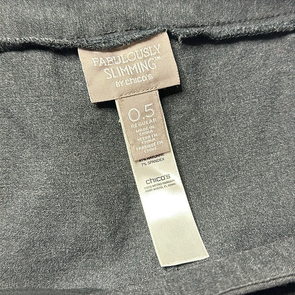 Chicos Fabulously Slimming Perfect Stretch Pull-On Pants - Picture 4 of 5